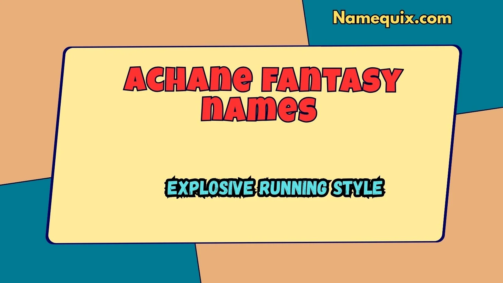 Achane fantasy names