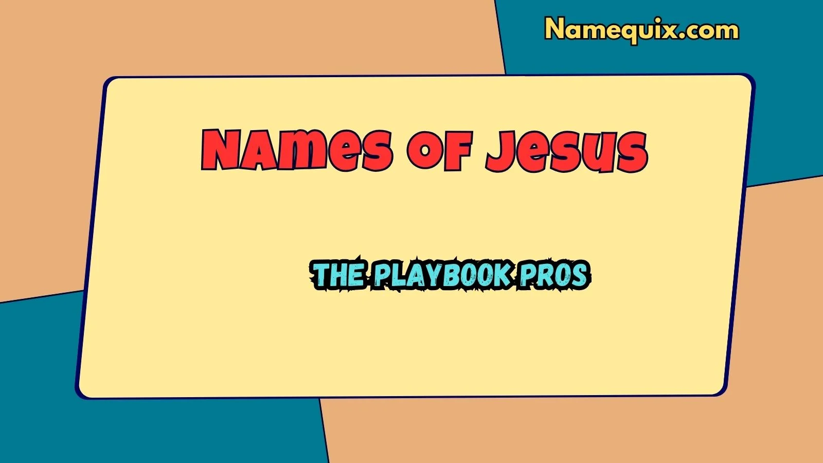 Names of Jesus