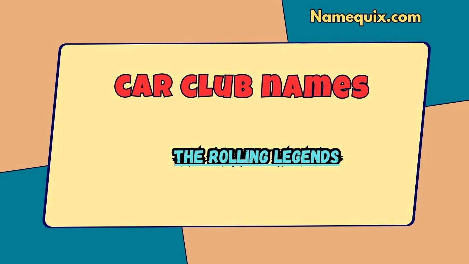 car club names