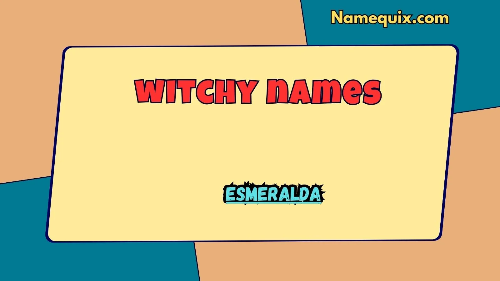 witchy names