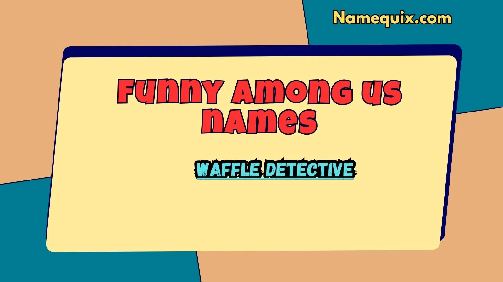 funny among us names